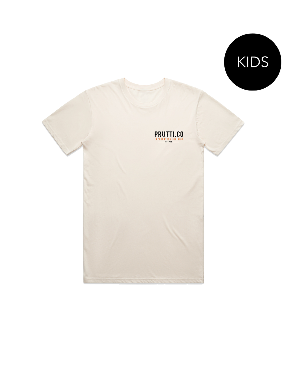 Kids ED - 002 Simpson Desert Tee Ecru