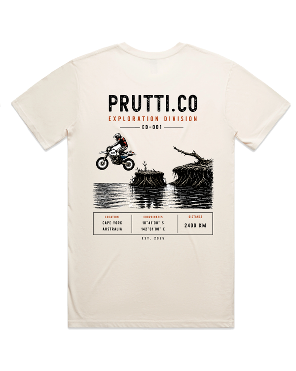 ED - 001 Cape York Tee Ecru