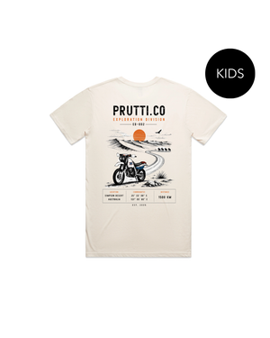Kids ED - 002 Simpson Desert Tee Ecru