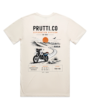 ED - 002 Simpson Desert Tee ECRU