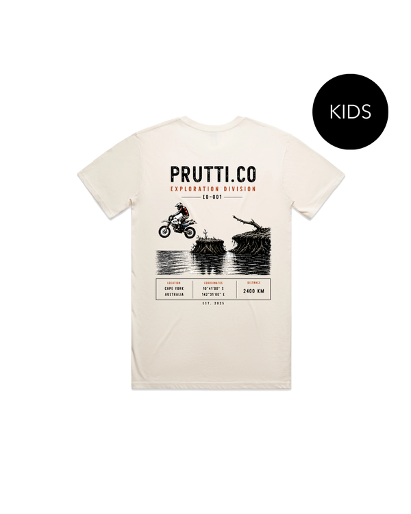 Kids ED - 001 Cape York Tee Ecru