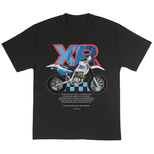 XR400 Limited Edition Tee Faded Black