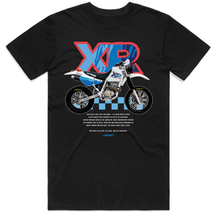 XR400 Limited Edition Tee Faded Black